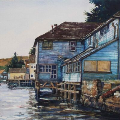 Watercolor, 14" x 24"