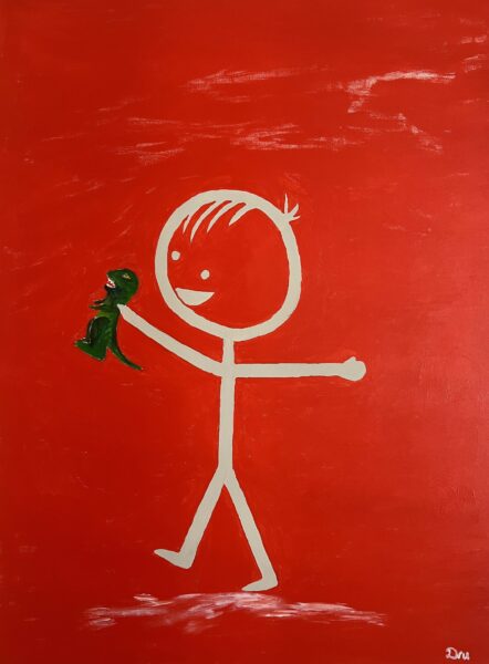 Original: Acrylic & Oil on Canvas
4' x 3' (3/4" thick)