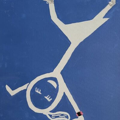 Cartwheel - Original: Acrylic & Oil on Canvas
2' x 1.5' (1 1/2 " thick)