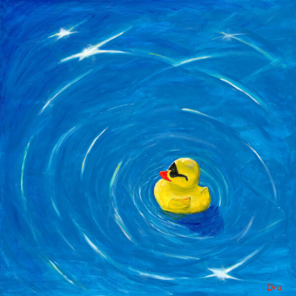 Original: Acrylic & Oil on Canvas
4' x 4' (2 1/4 " thick)