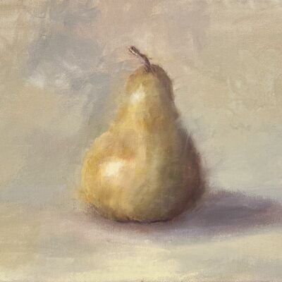 Pear
Oil on canvas
9"x12"